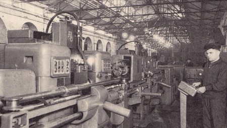 автоматизированное  производство на заводе Вольта - 1950-е