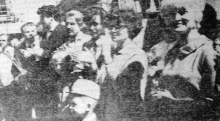 Вручение переходящего Красного знамени экипажу – ПБ Станислав Монюшко 24 06 1970