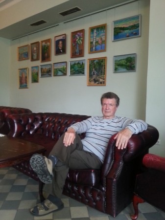 Анатолий Акулов ,главный механик,писатель.Морская Академия Таллинн 20.05.2014г