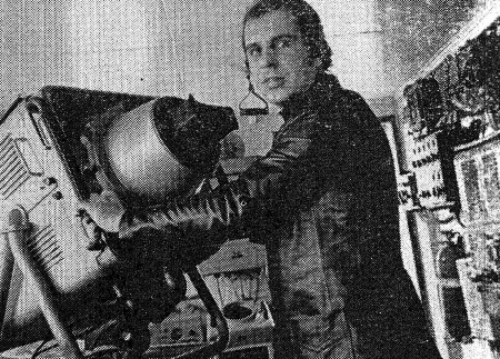 Кузнецов Виктор электрорадионавигатор пять лет плавает на судах нашего флота - БМРТ-431 Каскад 27 09 1979