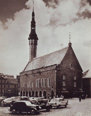 таллинская Ратуша - 1962 год
