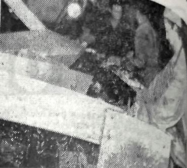 матросы  БМРТ-229 за  иготовлением  филе - 06 10 1965