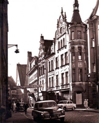 Таллин улица Пикк  - 1962 год
