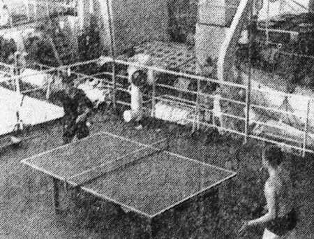 Никогда не бывает простоя у теннисного стола  – ПР Аугуст Якобсон 03 07 1968
