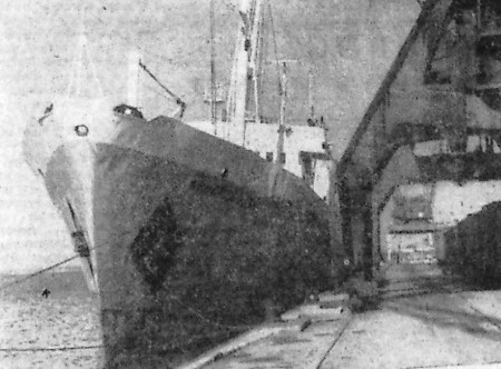 В порту – БМРТ-436 Кристиан Рауд 16 09 1967