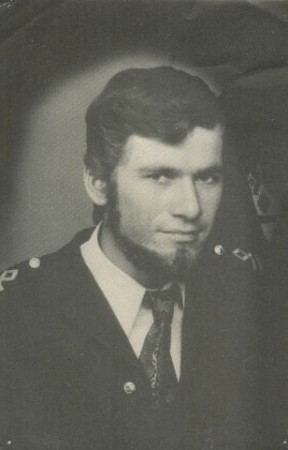Иван Губелит после первой практики  - 1972