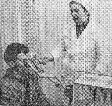 Кроссинг Мильви медсестра   физиотерапевтического  кабинета -  медсанчасть  ТМРП  Эстрыбпром 20 06 1987