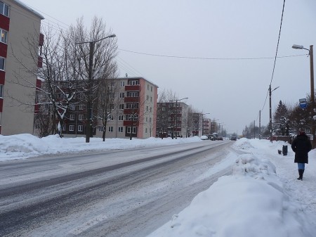 ул. Теестузе зимой  Таллинн