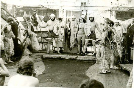 РТМС Валге Ярв  -  переход экватора в 1978 году