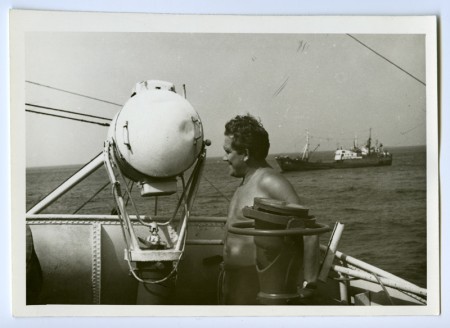 Майде Хуго на промысле в Атлантике 1960-е годы