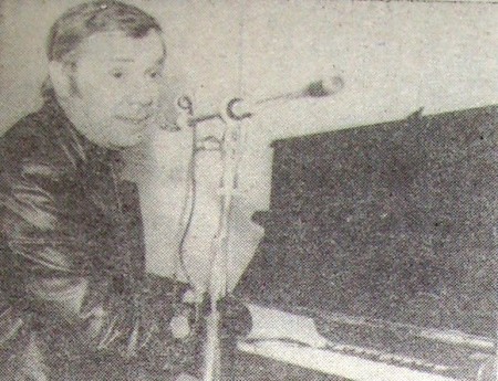 Олег Анофриев в гостях у Эстрыбпром - декабрь 1978
