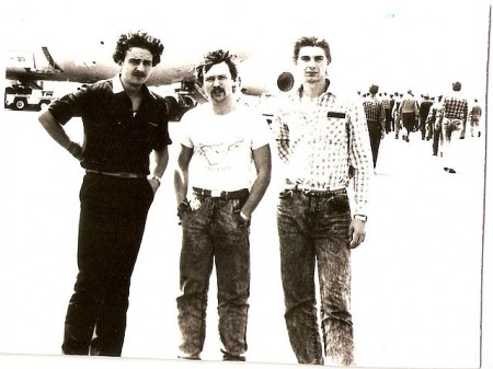 Фарит, Коля Максимов и Дмитириев Влад - острова  Зеленого мыса перелет в  Аргентину 88-89 год