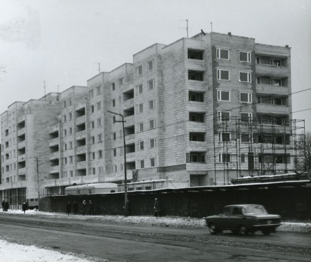 улица Нарва маантее ЭССР 1978 г.
