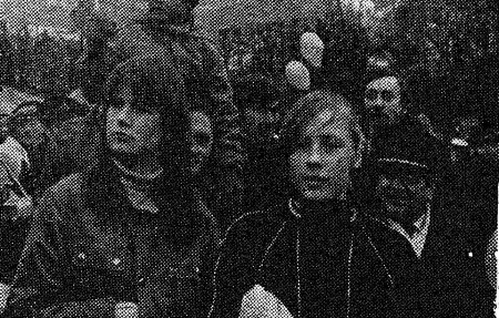 В праздничной колонне работники  ПО  Эстрыбпром  - 01 05 1985