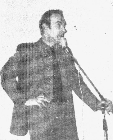 Баталов А. выступает перед кинолюбителями  управления   – Эстрыбпром 09 02 1984