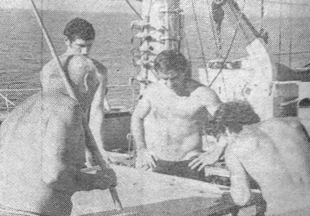 Корона — самая популярная игра на флоте - БМРТ-396 Иоханнес Рувен 23 01 1975