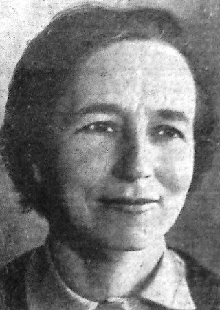 Пилисте Аманда Тынисовна завскладом, прошла в 1951 году рабочий  путь от работницы – ЦОЛ 04 03 1967