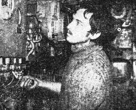 Кирюхин Константин моторист - БМРТ-6О4 Рудольф Сирге 22 09 1979 Фото  В. Никкеля.