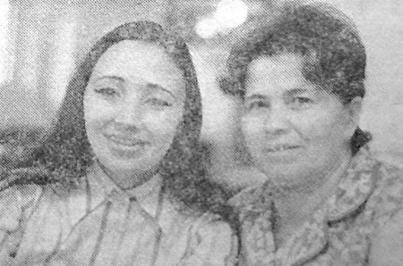 Зайнитдинова Кашифа и Серафима   Гаранина  морячки  - ТР Бора 08 03 1975