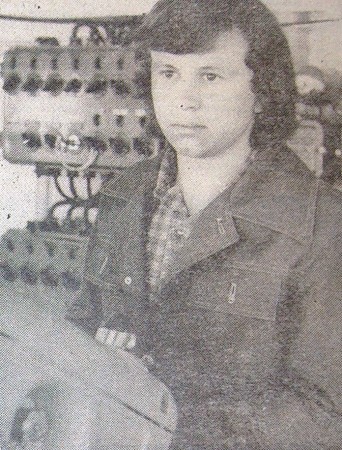 Павел Зозуля матрос первого класса   БМРТ-457 Каарел Лийманд - 11  июля   1978