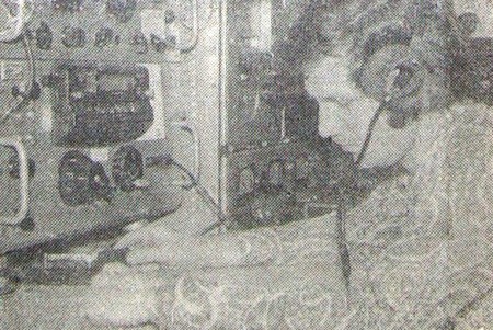 Семенов В.  радиооператор первого класса  - БМРТ 436 Кристьян Рауд 15 апреля 1976