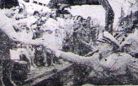 Родственики проважают экипажи СРТР Атли и Варули в Бангладеш  15 июля 1972