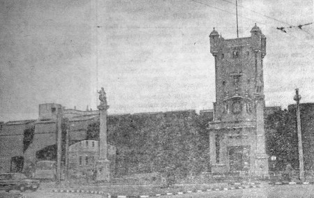 крепостная стена в   в  порту Кадис - ТР Бора 21 03 1974  Фото  боцмана В. СИБРИКА