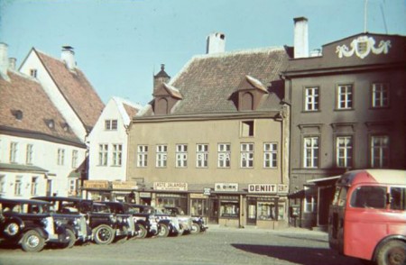Таллинн - Ратушная  площадь, 1939