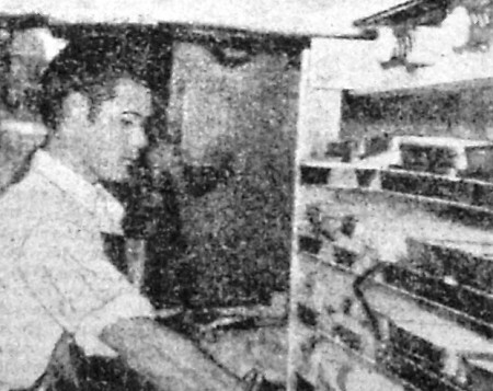 Егоров Анатолий матрос на выбивке рыбы из тележки БМРТ 250 Яан Коорт 22 сентября 1971