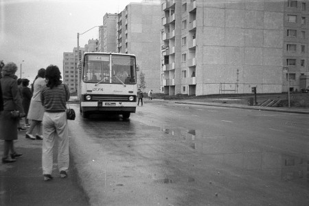 Таллинн, улица Вараку, маршрут 44  1984