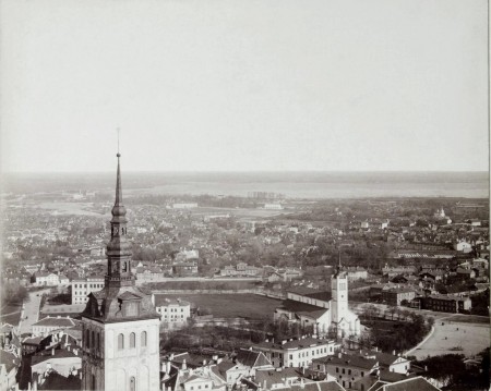 вид с  Домской  церкви  1892 г