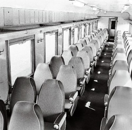 рейс поездов Чайка на Балтийском вокзале Таллинна   1965