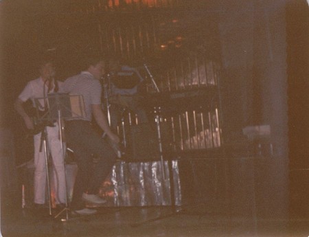музыканты  ре-на Кевад  на  репетиции 1985