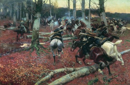 Кавказская конная разведка.1901