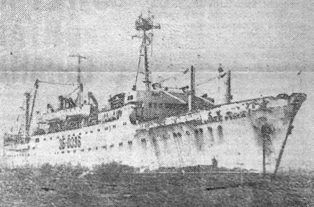 БМРТ-396 Иоханнес Рувен прибыл на ремонт в Дакар – 18 03 1975