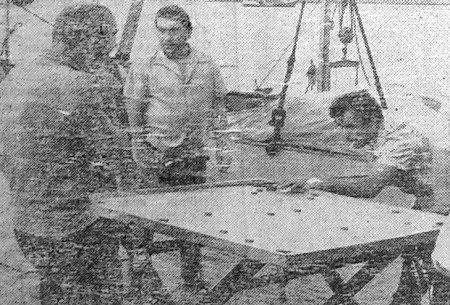 Возница Владимир матрос лидирует в первенстве судна по короне - БМРТ-396 Иоханнес Рувен 08 07 1975