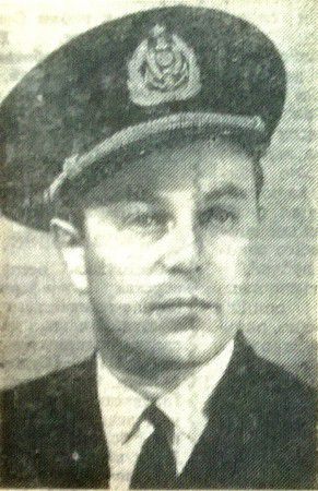 капитан-директор   С.   Хорохонов  -  1966  год
