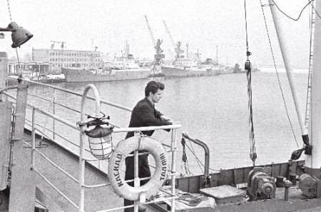БМРТ  Каскад  в Рыбном порту 1968