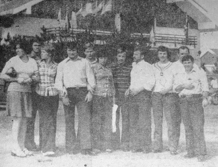 моряки ТР ИНЕЙ  на Канарских островах  - 26 04 1977