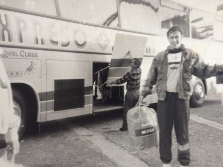 Гарбуз Сашка радист, прилетел на подмену в Буэнос- Айрес.1990г.,на Матсалу