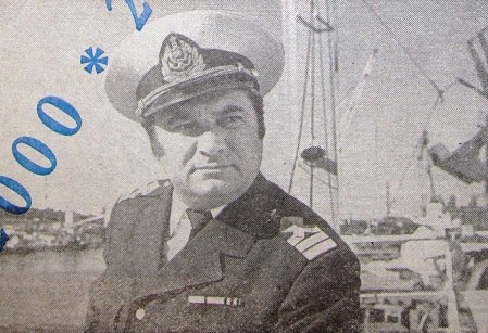 Сусский Владимир капитан-директор - РТМС 7504 Пейпси  - 23 мая 1978