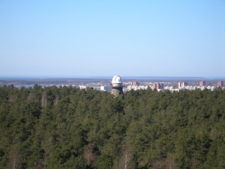 смотровая  башня  фон  Глена  1910 года - обсерватория  Таллина