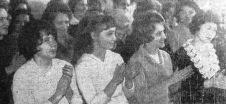 работники управления базы на торжественном собрании в честь Международного женского дня 8 марта – ТБРФ 15 03 1967