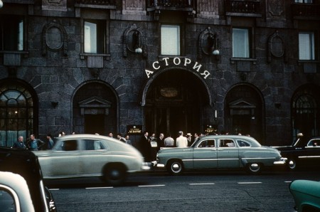Джон  Шульц в  Ленинграде. 1958 год