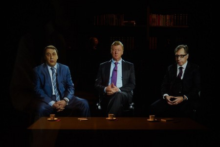 Андрей Нечаев, Анатолий Чубайс и Петр Авен - прихватизаторы народной собственности  в 1992 году