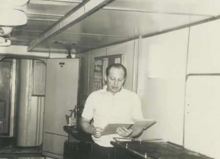 Дерушев  Борис, капитан,  Атлантика 1959