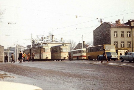 Уличный траффик в 1976