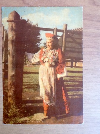 Женщина из Ляэнмаа  - эстонский этнос 1969