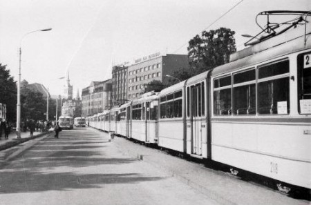 трамваи на Пярну маантее  1967