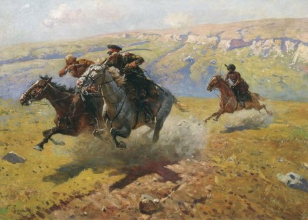 Эпизод из битвы при Курюк-Дард (2). 1900